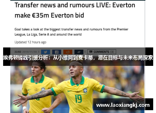 埃弗顿锋线引援分析：从小维阿到麦卡蒂，潜在目标与未来布局探索